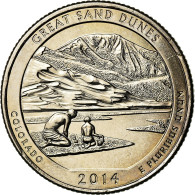 Monnaie, États-Unis, Colorado, Quarter, 2014, Philadelphie, SUP, Copper-Nickel - 2010-...: National Parks