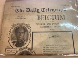 The Daily Telegraph - Special Supplement - Belgium Expo 1935 - April 1 1935 - Europe
