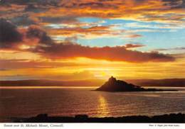 CPM - CORNWALL - Sunset Over St. Michaels Mount - St Michael's Mount