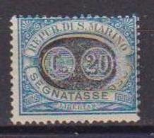 SAN MARINO  1931  SEGNATASSE DEL 1925 SOPRASTAMPATI SASS. 35 MNH  XF - Segnatasse