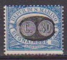 SAN MARINO  1931  SEGNATASSE DEL 1925 SOPRASTAMPATI SASS. 42  MNH XF - Segnatasse