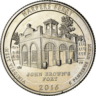 Monnaie, États-Unis, West Virginia, Quarter, 2016, Philadelphie, SPL - 2010-...: National Parks