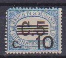 SAN MARINO  1940  SEGNATASSE DEL  1897-1919 SOPRASTAMPATI  SASS. 60   MLH  VF - Segnatasse