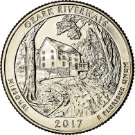 Monnaie, États-Unis, Missouri, Quarter, 2017, Denver, SPL, Copper-Nickel Clad - 2010-...: National Parks