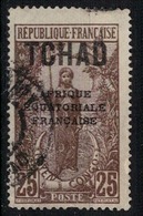 TCHAD      N°  YVERT   :   26     OBLITERE       ( OB 06/14 ) - Used Stamps