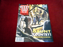 2000 AD   FEATURING JUDGE DREDD 9 DEC 1989  ° GRUNT COUNTRY - Science Fiction