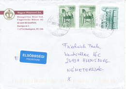 Hungary Cover Budapest 16-6-2011 - Lettere