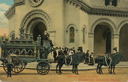 La Habana Coche Funebre . Funeral Car . Cemetery Colon. Corbillard . 4 Horses Cart . Edit Jordi - Cuba