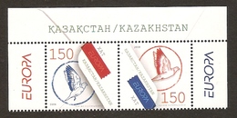 KAZAKHSTAN/ KAZACHSTAN - EUROPA 2008 -"LA CARTA ESCRITA -WRITING LETTERS".-  SERIE  2 V. - CH - 2008