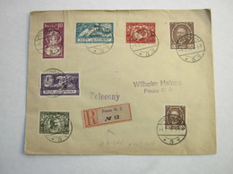 1920 , POZNAN , Einschreiben - Briefe U. Dokumente