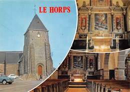 Le HORPS - Eglise Romane Construite Aux Environs Du XIVe Siècle - Le Horps