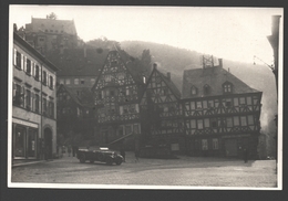 Miltenberg - Schnatterloch Brunnen - Altstadt - Originalfoto / Original Photo On Firm Paper - Classic Car - Miltenberg A. Main