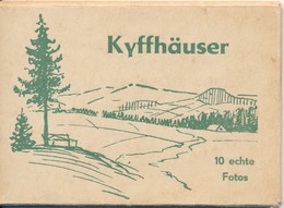 DDR Kyffhäuser / Thüringen 10 Echte Fotos VEB Bild Und Heimat Reichenbach 1975 - Kyffhäuser