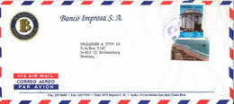 Costa Rica Air Mail Cover Sent To Sweden 1995 ?? - Costa Rica