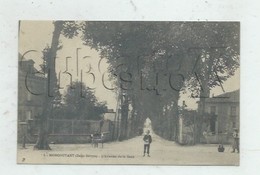 Moncoutant (79) : L'avenue De La Gare Env 1918 (animé) PF. - Moncoutant