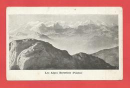 C.P.A.   )  " SUISSE  " Les Alpes Bernoises ( Pilatus )    X 2 Photos - Sonstige & Ohne Zuordnung