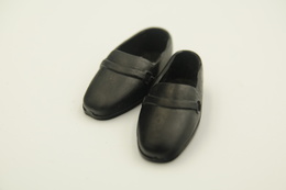 Barbie Accesoires '50-'60 - KEN BLACK LOAFER SHOES - Original Vintage Barbie - Ken - Ricky - Skipper - Barbie