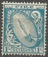 Ireland - 1940 Sword Of Lifgr)  1s MH *  SG 122  Mi 82  Sc 117 - Unused Stamps