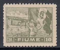 Italy - FIUME - Sassone N. 48C - Cat. 300 Euro - MH* - LINGUELLATO - Fiume