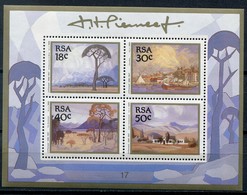 Südafrika Mi# Block 23 Postfrisch/MNH - Paintings - Blocs-feuillets