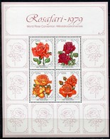 Südafrika Mi# Block 8 Postfrisch/MNH - Flora Roses - Hojas Bloque