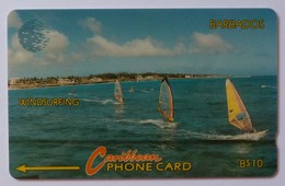 BARBADOS - GPT - Windsurfing - BAR-14D- 14CBDD - 1994 - 40,000 - Used - Barbades