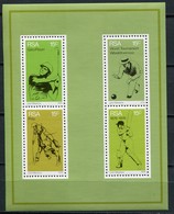 Südafrika Mi# Block 5 Postfrisch/MNH - Sports Golf, Cricket, Polo - Blocks & Sheetlets