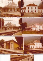 73 / MONTMELIAN  / 7  PHOTO VERITABLE  GARE 1981 / - Montmelian