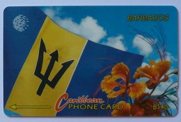 BARBADOS - GPT - Barbados Flag - BAR-15C - 15CBDC - 1995 - 29,900 - Used - Barbados
