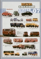 Catalogue BREKINA Automodelle Collection Winter 2007 HO - Catálogos