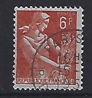 France 1957-59 Moissonneuse (o) 6f - 1957-1959 Mietitrice