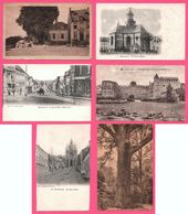 6 Cp Bonsecours - Basilique - Pensionnat - Ruelle Frontière - Grande Rue - Gros Chêne - Edit. BOB Et CIM - 1927 - Péruwelz