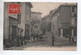 MARSEILLE / SAINT MARCEL (13) - LA PLACE DE L'EGLISE - Saint Marcel, La Barasse, Saintt Menet