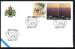 SAN MARINO - 10-5-2004 - DIALOGHI DI PACE - ANNULLO SPECIALE - OBLITERATION SPECIALE - SONDERSTEMPEL - Storia Postale