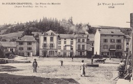 SAINT-JULIEN CHAPTEUIL - La Place Du Marché - Sonstige Gemeinden