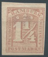 Lot N°54987   N°8, Neuf Avec Gomme, Trace De Charnière, Ligne Au Dessus Du Filet NORD - Hamburg