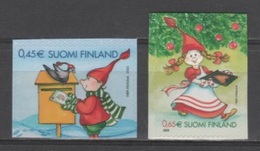 (S1910) FINLAND, 2003 (Christmas). Complete Set (self-adhesive). Mi ## 1676-1677. MNH** - Unused Stamps