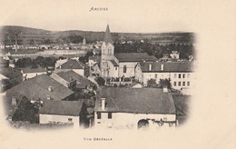 ARCHES - Vue Générale  -  Carte Avec Dos Non Séparé. Pas Courante. - Arches