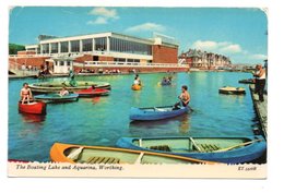 WORTHING. THE BOATING LAKE AND AQUARINA. - Worthing