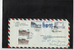 CTN61/C - COREE DU SUD LETTRE AVION 17/11/1965 - Korea (Zuid)