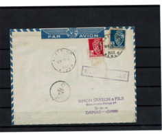 CTN61/C - ALGERIE LETTRE AVION POUR DAMAS 15/4/1943 - Lettres & Documents