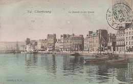CHERBOURG  - Le Bassin Et Les Quais - Cherbourg