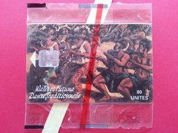 WF8A Wallis Et Futuna 80u Danse Traditionnelle 07/95 1000 Exemplaires Neuve MINT Blister NSB - Wallis And Futuna