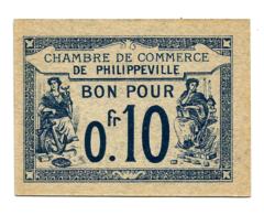 1914-1921 // C.D.C. // ALGERIE // PHILIPPEVILLE // Octobre 1915 // 10 Centimes - Algérie