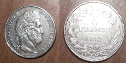 Louis-Philippe Ier - 5 Francs 1847A - 5 Francs
