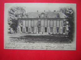 CPA DOS SIMPLE   ENVIRONS DE CHARTRES JOUY LE CHATEAU    VOYAGEE  1902  TIMBRE - Jouy