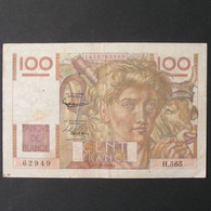 100 Francs Jeune Paysan 1-10-1953 Filigrane Inversé, TB - 100 F 1945-1954 ''Jeune Paysan''