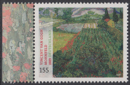 !a! GERMANY 2020 Mi. 3512 MNH SINGLE W/ Left Margin (b) - Vincent Van Gogh: Poppy Field - Unused Stamps