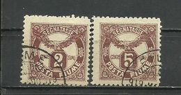 Fiume 1919 PORTO - Mi. 13/14 USED - Fiume