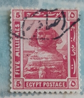 EGYPT,EGYPTE,SFINX - 1915-1921 Protectorat Britannique